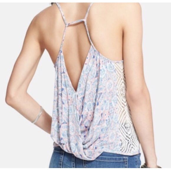FREE PEOPLE Miles Away Side Embroidered Tank Top - Picture 3 of 6